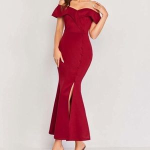 NWOT SHEIN Off Shoulder Dress size 12